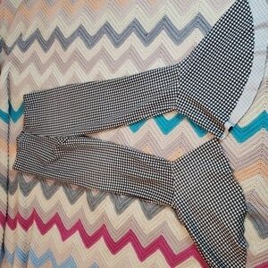 Gingham high-rise bohemian selena quintanilla inspired pants size small